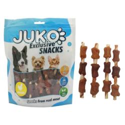 Chicken, Duck Liver wrap Rawhide JUKO Snacks 250 g