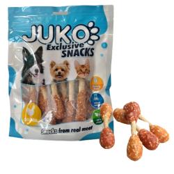 Chicken Duck with Rice Dumbbell JUKO Snacks 250 g Chicken Duck with Rice Dumbbell JUKO Snacks 250 g