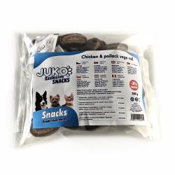 Chicken pollock vege Roll JUKO Snacks 250 g + 30 g ZDARMA