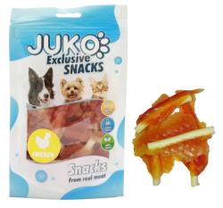 Chicken Soft Mini Jerky with Calcium Bone JUKO Snacks 70 g Chicken Soft Mini Jerky with Calcium Bone JUKO Snacks 70 g