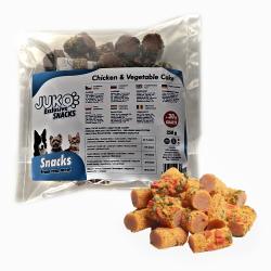 Chicken vegetable Cake JUKO Snacks 250 g + 30 g ZDARMA