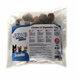 Chicken vegetable Cake JUKO Snacks 250 g + 30 g ZDARMA