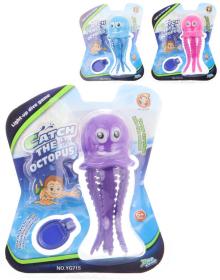 Chobotnice na potápění do vody na baterie Světlo 3 barvy Chobotnice na potápění do vody na baterie Světlo 3 barvy