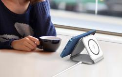 Choetech Magnetická bezdrátová nabíječka T588-F 3v1 15 W (bílá)