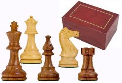 Chopra Figury Staunton President v dřevěném intarzovaném boxu