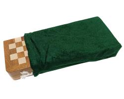 Chopra Magnetická DELUXE dáma a backgammon vykládanou šachovnicí 19 cm