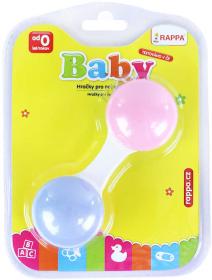 Chrastítko baby koule plast pro miminko