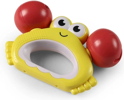 Chrastítko krab baby zvířátko plastové pro miminko