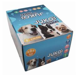 Chrastítko míč plněný masem JUKO Snacks 1,5 kg (cca 25 ks)
