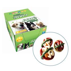 Chrastítko míč plněný masem JUKO Snacks 1,5 kg (cca 25 ks)