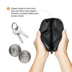 Ciclovation Premium Cycling Wallet Neo Sachet Matte Black peněženka