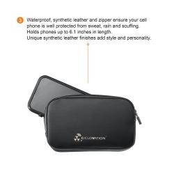 Ciclovation Premium Cycling Wallet Neo Sachet Matte Black peněženka
