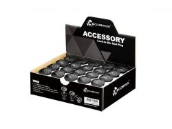 Ciclovation Lock-in Ufo Mirror Black 10 zátky do řidítek