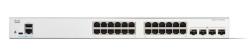 Cisco Catalyst switch C1300-24P-4G (24xGbE,4xSFP,24xPoE+,195W,fanless) - REFRESH Cisco Catalyst switch C1300-24P-4G (24xGbE,4xSFP,24xPoE+,195W,fanless) - REFRESH