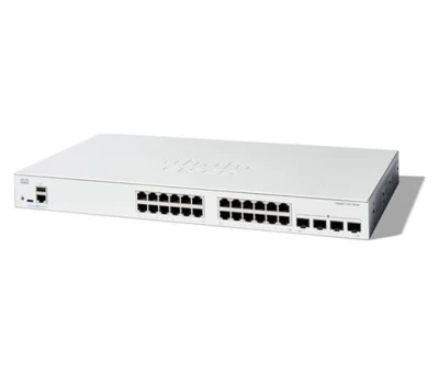 Cisco Catalyst switch C1300-24T-4G (24xGbE,4xSFP,fanless) - REFRESH Cisco Catalyst switch C1300-24T-4G (24xGbE,4xSFP,fanless) - REFRESH