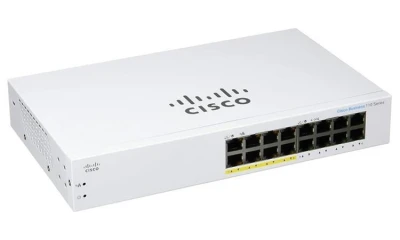 Cisco CBS110 Unmanaged 16-port GE, Partial PoE - REFRESH Cisco CBS110 Unmanaged 16-port GE, Partial PoE - REFRESH