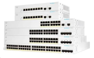 Cisco CBS220 Smart 24-port GE, PoE, 4x10G SFP+ - REFRESH Cisco CBS220 Smart 24-port GE, PoE, 4x10G SFP+ - REFRESH