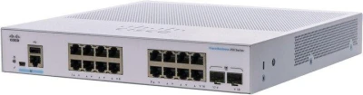 Cisco CBS350 Managed 16-port GE, 2x1G SFP - REFRESH Cisco CBS350 Managed 16-port GE, 2x1G SFP - REFRESH
