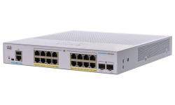 Cisco switch CBS350-16FP-2G-EU (16xGbE,2xSFP,16xPoE+,240W,fanless) - REFRESH Cisco switch CBS350-16FP-2G-EU (16xGbE,2xSFP,16xPoE+,240W,fanless) - REFRESH