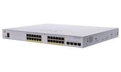 Cisco switch CBS350-24FP-4G-EU (24xGbE,4xSFP,24xPoE+,370W) - REFRESH Cisco switch CBS350-24FP-4G-EU (24xGbE,4xSFP,24xPoE+,370W) - REFRESH