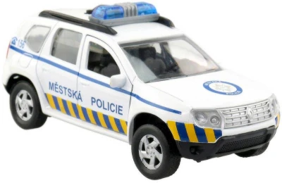City Collection auto osobní SUV policie 10cm na baterie Světlo Zvuk