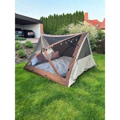ClapTop 210 x 210 cm rychloskládací multifunkční stan 3v1 (VÝPRODEJ)