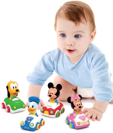 Clementoni Baby autíčko Disney s figurkou různé druhy pro miminko