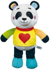 Clementoni Baby medvídek panda mazlicí na baterie Zvuk pro miminko