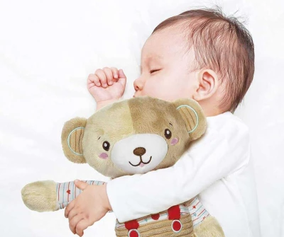 Clementoni Baby Můj první plyšák medvídek Bob 28cm (plyšová hračka)