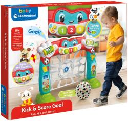 Clementoni CLEMMY Baby branka fotbalová na baterie Světlo Zvuk