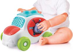 Clementoni CLEMMY Baby set autíčko senzorické + 8 soft kostek pro miminko