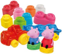 Clementoni CLEMMY Baby vláček herní set s kostkami Peppa Pig