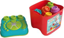 Clementoni CLEMMY Set sensorický vkládací kyblík + 15 soft kostek pro miminko