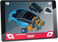 Clementoni Mechanická laboratoř Lamborghini Huracan na baterie (stavebnice)