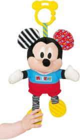 Clementoni PLYŠ Baby Mickey Mouse myšák kousátko Zvuk (plyšová hračka)