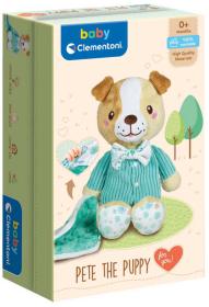 Clementoni PLYŠ Baby můj první pejsek 28cm v dárkové krabici pro miminko