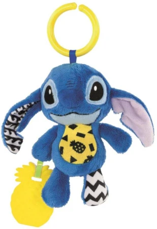 Clementoni PLYŠ Stitch baby kousátko chrastítko pro miminko