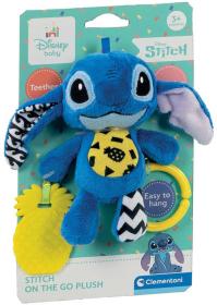 Clementoni PLYŠ Stitch baby kousátko chrastítko pro miminko
