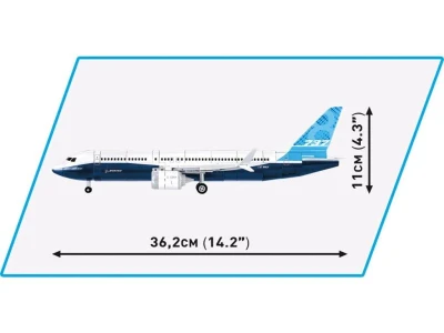 COBI Trading s.r.o. Cobi 26608 Boeing 737-8, 1:110, 340 k