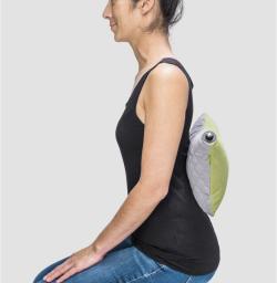 Cocoon bederní polštář Ultralight Lumbar Pillow light blue