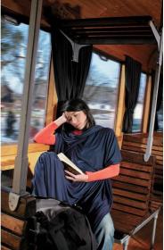 Cocoon cestovní deka Coolmax navy