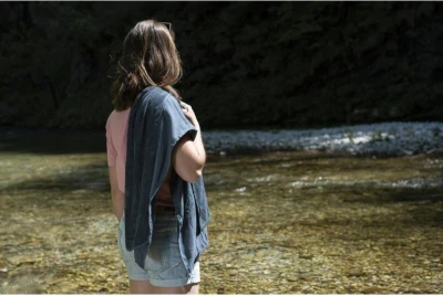 Cocoon cestovní ručník Eco Travel Towel L deep ocean