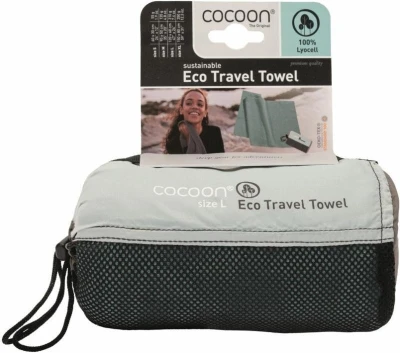 Cocoon cestovní ručník Eco Travel Towel L nile green