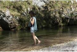Cocoon cestovní ručník Eco Travel Towel M nile green