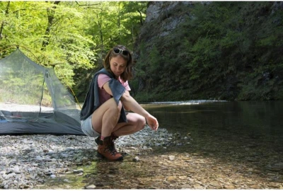Cocoon cestovní ručník Eco Travel Towel XL deep ocean
