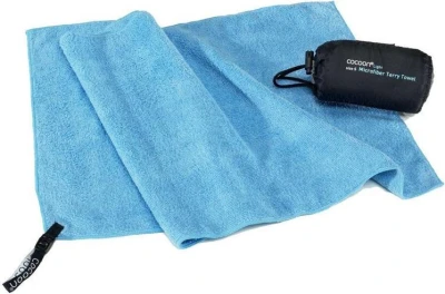Cocoon cestovní ručník Microfiber Terry Towel Light S fjord blue Cocoon cestovní ručník Microfiber Terry Towel Light S fjord blue