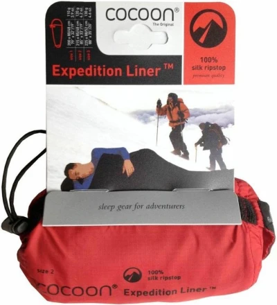 Cocoon expediční vložka do spacího pytle size 1 black