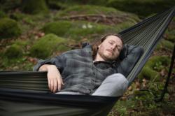 Cocoon hamaka Travel Hammock Double blue moon