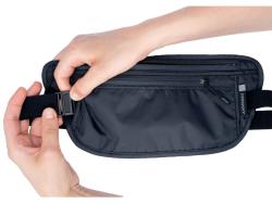 Cocoon ledvinka Travel Waist Wallet RFID phantom black