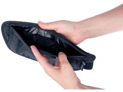 Cocoon ledvinka Travel Waist Wallet RFID phantom black